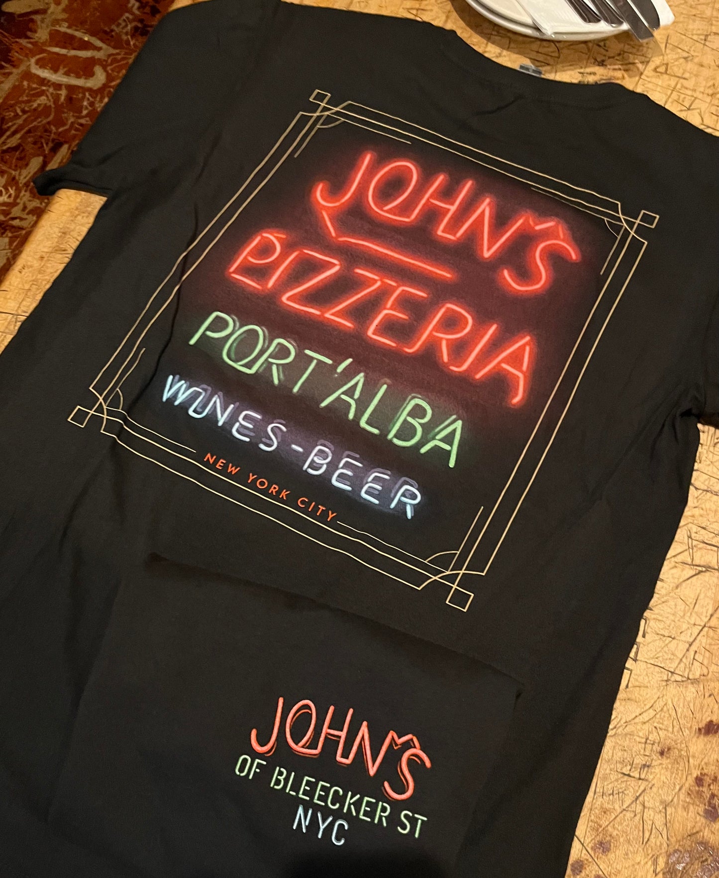 JOHN'S BLACK NEON LIGHT