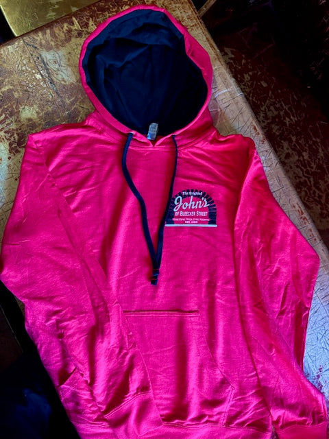 *Light Weight Hoody RED/Black